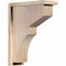 Ekena Millwork Monterey Smooth Corbel w/Backplate, Douglas Fir, 5 1/2"W x 14"D x 18"H COR06X14X18MON01SDF - alternate 1